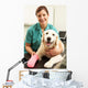 Female Veterinary Surgeon Treating