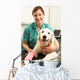 Female Veterinary Surgeon Treating