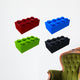 Four Blocks Wall Decal Sticker Set