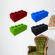 Four Blocks Wall Decal Sticker Set