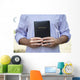 Man Holding Black Bible