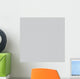 Gray Canvas with Delicate Wall Decal