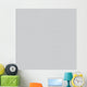 Gray Canvas with Delicate Wall Decal