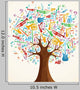 Abstract Musical Tree Made