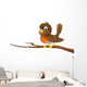 Cute Robin Sitting Tree