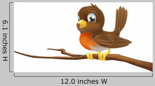 Cute Robin Sitting Tree