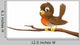 Cute Robin Sitting Tree