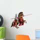 Lance Wielding Knight Wall Decal
