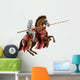 Lance Wielding Knight Wall Decal