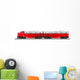 Diesel Locomotive Wall Decal