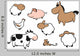 Farm animals Wall Decal