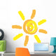 Cute Pastel Sun Wall Decal