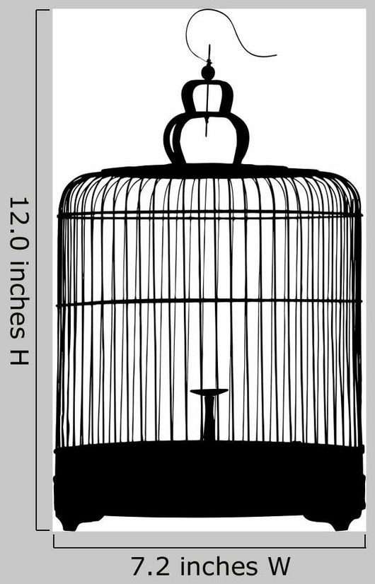Silhouette Birdcage