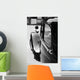 Traction Avant Noir Et Blanc Wall Mural