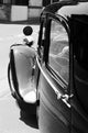 Traction Avant Noir Et Blanc Wall Mural