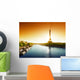 Seine in Paris With Eiffel Tower Wall Mural