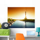 Seine in Paris With Eiffel Tower Wall Mural