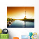 Seine in Paris With Eiffel Tower Wall Mural