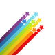 Rainbow Shooting Stars Wall Decal