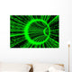 Matrix Tunnel Render Wall Mural