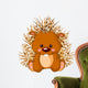 Fun zoo. Porcupine Wall Decal