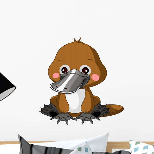 Fun zoo. Platypus Wall Decal