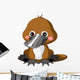 Fun zoo. Platypus Wall Decal