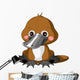Fun zoo. Platypus Wall Decal