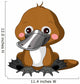 Fun zoo. Platypus Wall Decal