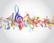 Multicolour Musical Notes