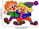 two clowns Wall Decal