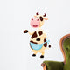 Cow cartoon Wall Decal