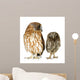 Female Owl and a Owlet Wall Decal
