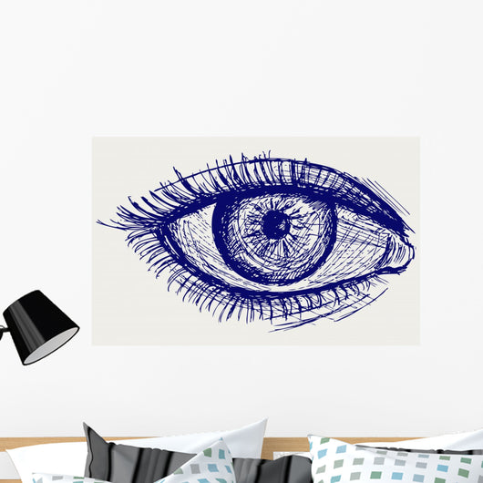 Woman Eye Sketch