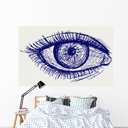 Woman Eye Sketch