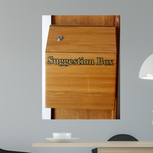 Church Suggestion Box Wall Mural