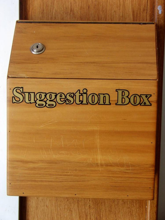 Church Suggestion Box Wall Mural