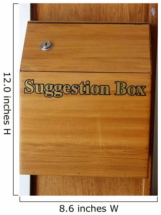Church Suggestion Box Wall Mural