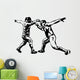 Fencing Touch Wall Mural