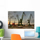 Gdansk Shipyard Cranes Summer