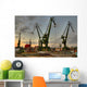 Gdansk Shipyard Cranes Summer