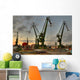 Gdansk Shipyard Cranes Summer