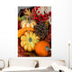 Thanksgiving Fall Harvest Wall Mural
