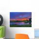 Everglades sunset Wall Mural