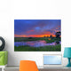 Everglades sunset Wall Mural