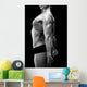 Muscular Strong Woman Wall Mural