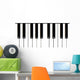 Piano Keys Wall Mural