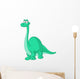 Brontosaurus dinosaur Wall Decal