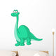 Brontosaurus dinosaur Wall Decal