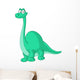 Brontosaurus dinosaur Wall Decal